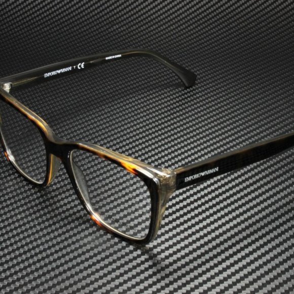 Emporio Armani Women's Havana and Beige Eyeglasses